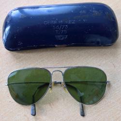 Lunettes de soleil pilote aviation C&eacute;b&eacute; Morez