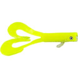 Leurre souple LMAB Drunk dancer mini 6cm Lemon ghost