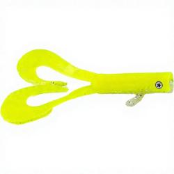 Leurre souple LMAB Drunk dancer mini 6cm Lemon ghost