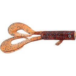 Leurre souple LMAB Drunk dancer mini 7.5cm Motoroil blue