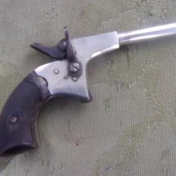 pistolet de cycliste finition argent&eacute;e