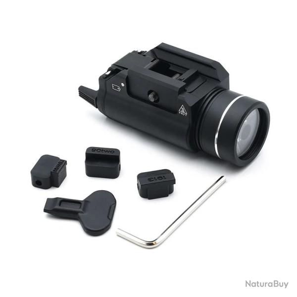 DESTOCKAGE Lampe Tactique WADSN Type TLR-1 300 Lumens Rail 20mm LIVRAISON OFFERTE