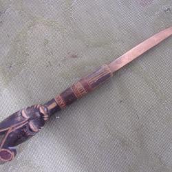 couteau africaine long. 24 cm