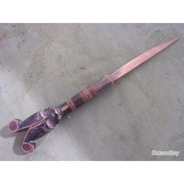 couteau africaine long. 24 cm