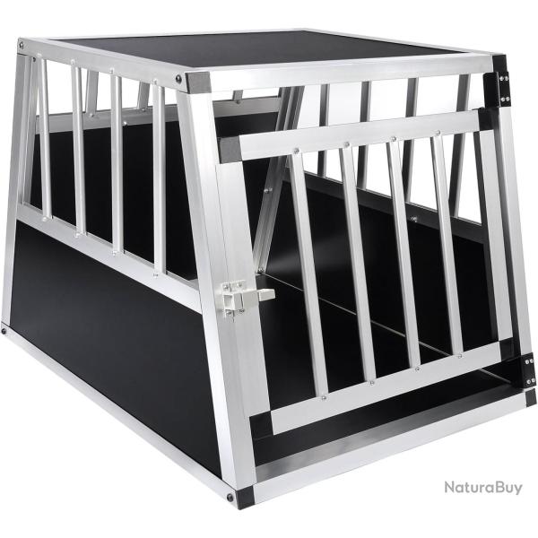 Cage de Transport Chien : Bo�te Respirante avec 1 Porte et Grille, Id�ale Voyage LIVRAISON OFFERTE
