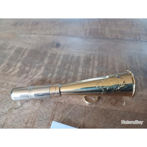 Corne d appel laiton 12 cm d�co sanglier