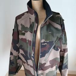 Veste sofshell camouflage Europe taille L