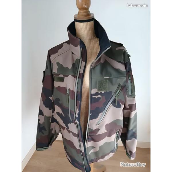 Veste sofshell camouflage Europe taille L