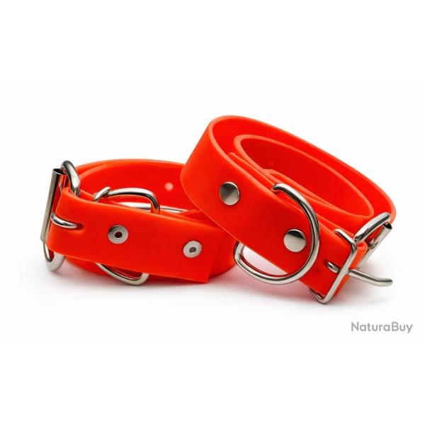 Lot De 2 Colliers Pour Chien Orange (col13-1) - 1� sans r�serve de prix