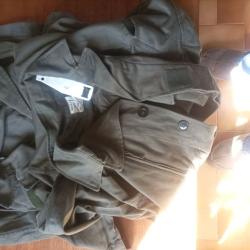 2 vestes de treillis fran&ccedil;aises