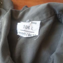 Veste de treillis fran&ccedil;aise