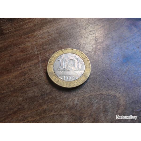 monnaie 10 francs 1992