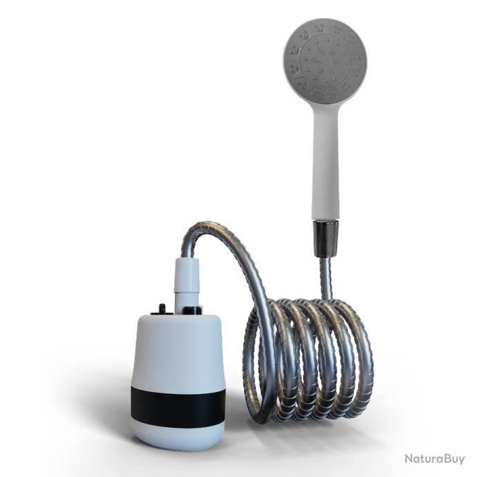 Pompe de douche portable, pompe de douche électrique rechargeable