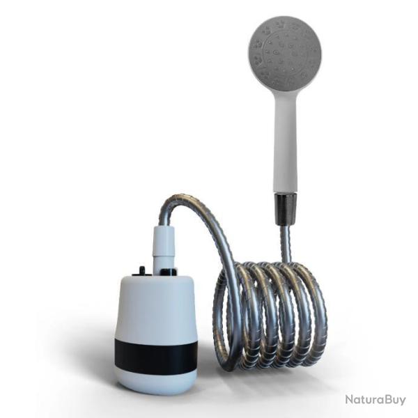 Douche Electronique USB Rechargeable Portable Compact + Pommeau de Douche Camping LIVRAISON OFFERTE