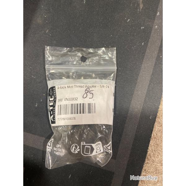 Bague A-lock thread adapter 5/8-24 Calibre. 30
