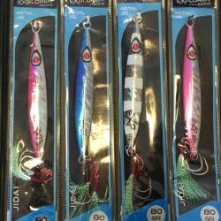 Lot de leurres jig Explorer tackle