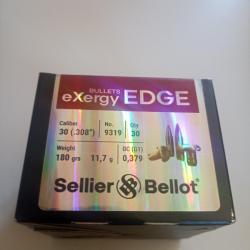 Ogives Sellier Bellot sans plomb exergy EDGE calibre 30