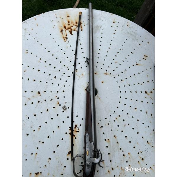 FUSILS JUXTAPOS� � POUDRE NOIRE