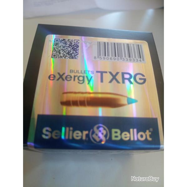 Ogives Sellier Bellot exergy txrg sans plomb Cal 7mm (284)