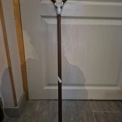 Canne siege ancienne bois