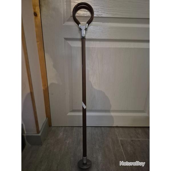 Canne siege ancienne bois