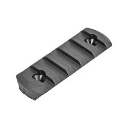 Rail picatinny DLG TACTICAL M-Lock polymer 5 slots noir