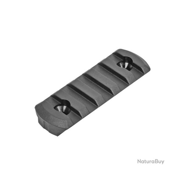 Rail picatinny DLG TACTICAL M-Lock polymer 5 slots noir