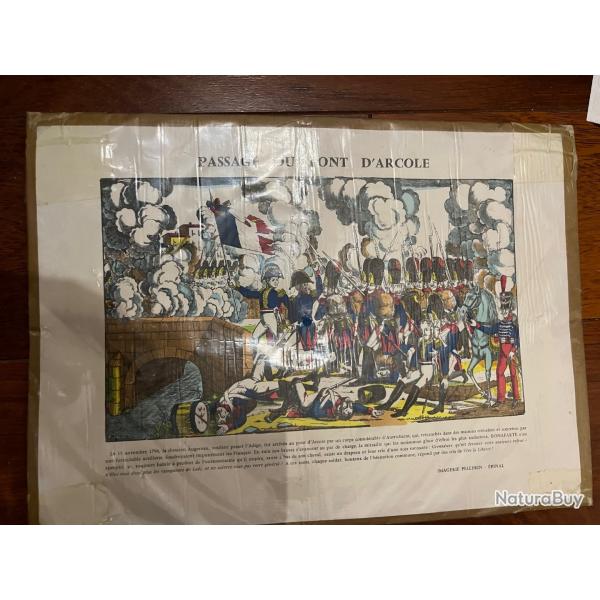 image d'EPINAL  PASSAGE DU PONT D ARCOLE