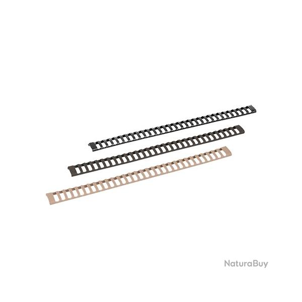 Cache rail picatinny DLG TACTICAL 30 slots noir