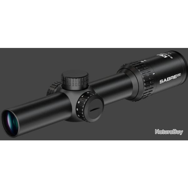 Lunette sabre 1-4x24 r�ticule 4 dot