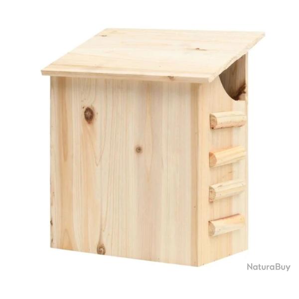 Maison chauve souris bois sapin massif 30x20x38 cm abri ext�rieur