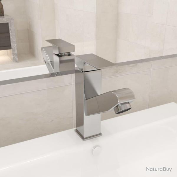Robinet de lavabo r�tractable de bain Argent� 157x172 mm