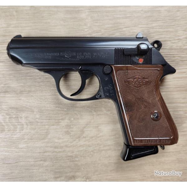 Pistolet compact MANURHIN mod�le PPK - Calibre 7,65 Browning (Occasion)