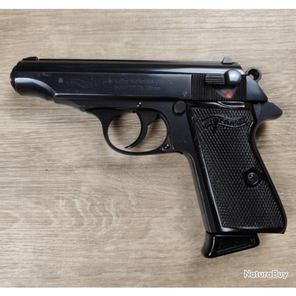 Pistolet compact WALTHER mod�le PP - Calibre 7,65 Browning (Occasion)