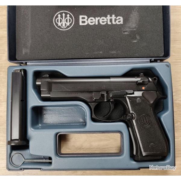 Pistolet BERETTA mod. 98F - Cal 7,65 Parabellum - Mallette, 2 chargeurs (Occasion)
