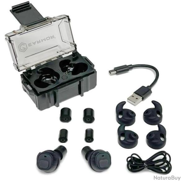 Bouchon de Protection Electronique EARMOR -27db Casque Anti-Bruit Chasse Bricolage LIVRAISON GRATUIT