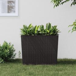 Jardini&egrave;re et int&eacute;rieur amovible marron 12 /44 L rotin PP