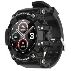 Montre Connect&eacute;e T6 : &Eacute;tanche, Mesure de la Pression Art&eacute;rielle, &Eacute;cran Rond Noir LIVRAISON GRATUITE