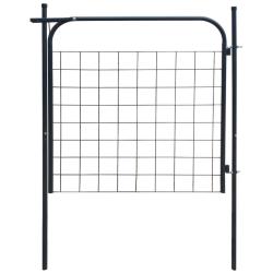 Portail de jardin 100x100 cm Anthracite