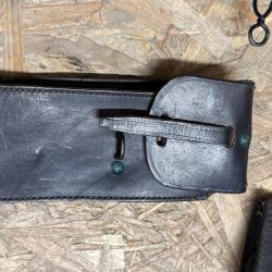 kit de nettoyage pochette cuir noir pour mas36/ mas49-46