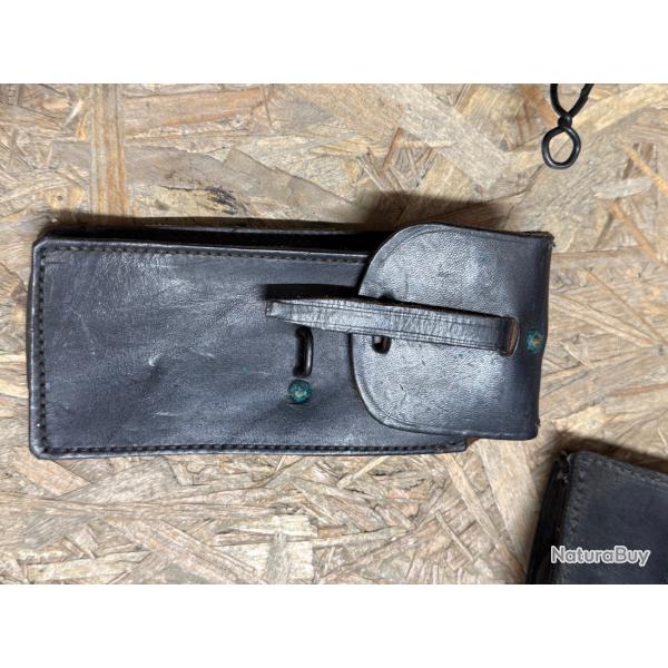 kit de nettoyage pochette cuir noir pour mas36/ mas49-46