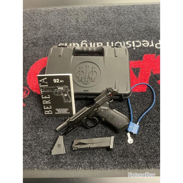 Beretta 92 A1 calibre 9x19 vendu avec 2 chargeurs