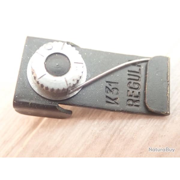 Correcteur de hausse REGULA pour fusil K31 Schmidt Rubin - Rare mod�le