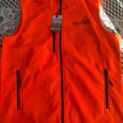 Gilet chasse tricolore neuf avec &eacute;tiquette