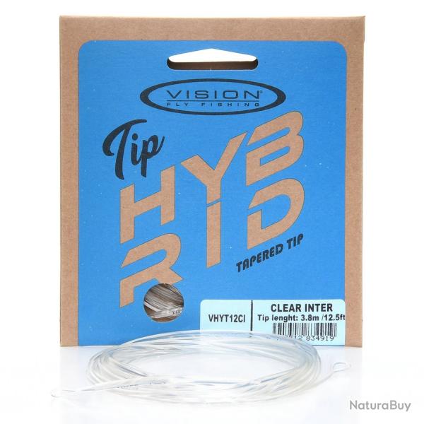 VISION - Soie HYBRID TIP - POINTE - Clear Interm�diaire - 2.3m