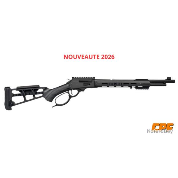 CARABINE A LEVIER SOUS-GARDE HUGTEK LVR SXBSE CALIBRE 45-70 GVT NOIRE M-LOK 20" (51CM)