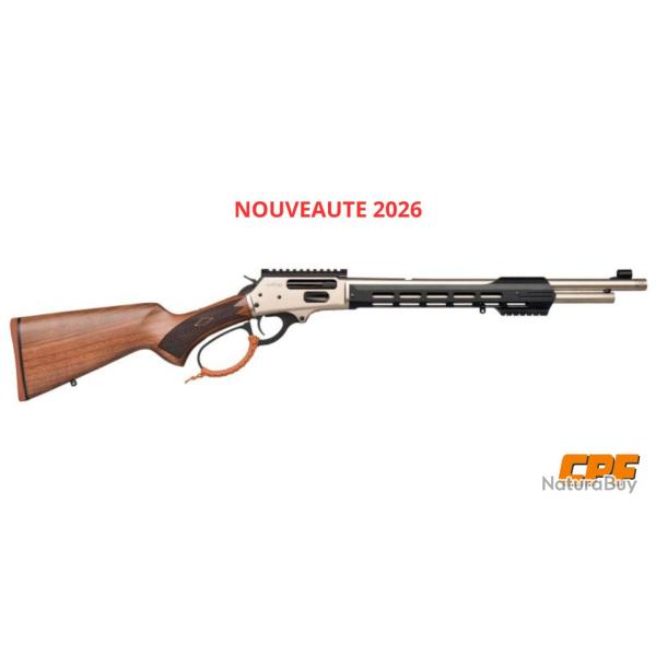 CARABINE A LEVIER SOUS-GARDE HUGTEK LVR SWXNSE CALIBRE 30-30 WIN NICKELEE M-LOK 20" (51 CM)