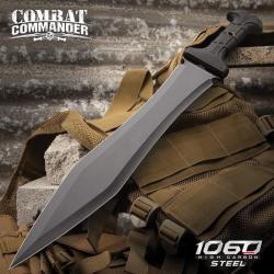 United Cutlery Combat Commander Gladius - &Eacute;p&eacute;e Gladiateur Tactique avec Fourreau