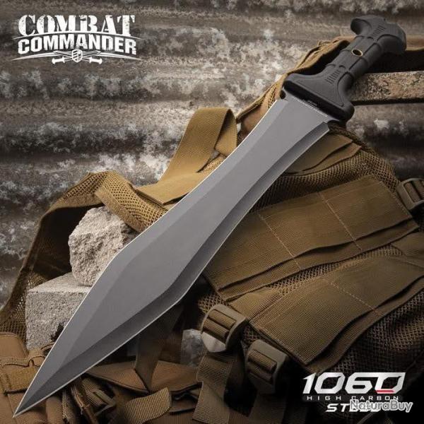 United Cutlery Combat Commander Gladius - �p�e Gladiateur Tactique avec Fourreau