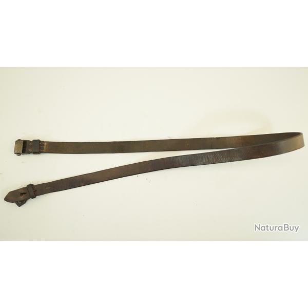 sangle de fusil mauser originale cuir